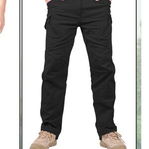 Men's Black Cargo Pants